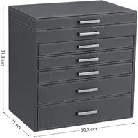 Jewellery Box 6 Layer 5 Drawer thumbnail