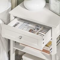 Bedside Table with Drawer Shelves thumbnail