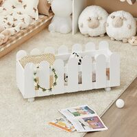Kids Bookcase Shelf Storage Mobile Toy Chest thumbnail