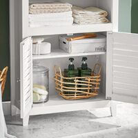 Bathroom Cabinet Shelf Storage Unit thumbnail