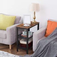 2-Tier Shoe Rack, Industrial Shoe Organizer Storage Bench thumbnail