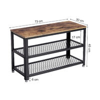 3 Tier Shoe Storage Bench (73 cm) thumbnail