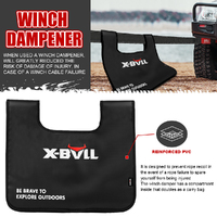 X-BULL Recovery Rope kit Snatch Strap Soft Shackles Hitch receiver Kinetic Tire Deflator thumbnail