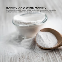 Bulk 10Kg Organic Potassium Bicarbonate Powder Food Grade FCC for Brewing Baking thumbnail