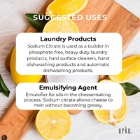 100g Sodium Citrate Powder - Trisodium Food Grade Salt Acid Preservative thumbnail