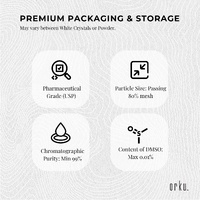 2Kg MSM Powder or Crystals Tub - 99% Pure Methylsulfonylmethane Dimethyl Sulfone thumbnail