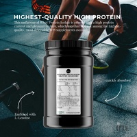 1Kg Native Unflavoured Whey Protein Isolate Powder - Shake WPI Supplement Tub thumbnail