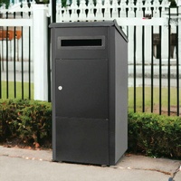 Parcel Delivery Drop Box Mailbox - Secure Home Package Post Locker 38x38x90cm thumbnail