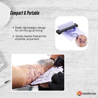 Tooleroo Portable A4 Thermal Printer Black + Tattoo Stencil Paper - Wireless thumbnail