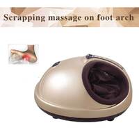 Foot Massager Machine Gold 3D Shiatsu Heat Kneading Pressing Relax Home Massage thumbnail