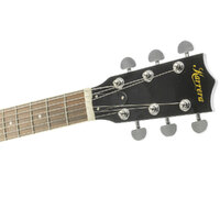 Karrera 6 String Resonator Banjo -  Black thumbnail