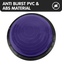 Powertrain Fitness Yoga Ball Home Gym Workout Balance Trainer Purple thumbnail