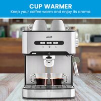 Pronti 1.6L Automatic Coffee Espresso Machine with Steam Frother thumbnail