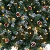 Christabelle 1.2m Pre Lit LED Christmas Tree Decor with Pine Cones Xmas Decorations thumbnail