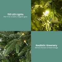 Christabelle 1.2m Prelit Everglow Fir Christmas Tree with 150 LED Lights thumbnail