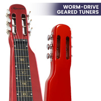 Karrera 6-String Steel Lap Guitar - Metallic Red thumbnail
