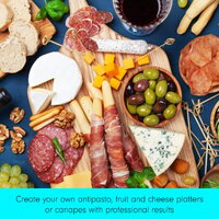 Pronti Electric Meat Slicer- Food Cheese Processor Vegetable Kitchen Deli thumbnail