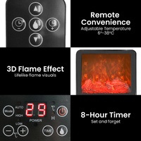 Pronti 2000W 3D Fire PTC Electric Portable Room Heater thumbnail