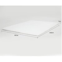 Laura Hill High Density Mattress Foam Topper 7cm - King Single thumbnail