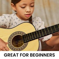 Karrera Childrens Guitar  Wooden 34in Acoustic - Natural thumbnail
