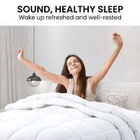 Laura Hill 700GSM Goose Down Feather Comforter Doona - Super King thumbnail
