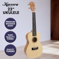 Karrera 23in Ukulele - Natural thumbnail