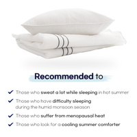 Saesom Flua Snow Comforter Set Queen Cool Quilt Bedspread WHITE thumbnail