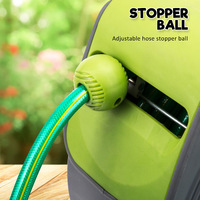 Garden Water Hose Retractable Rewind Reel Wall Mounted 10M thumbnail