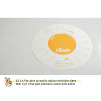 100X Paper Lid for Frypan Disposable Cooking Pan Cap Oli Splash Protection thumbnail