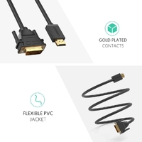 UGREEN 10136 HDMI To DVI 24+1 Cable 3M thumbnail