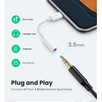 UGREEN 30759 iPhone 8-pin to 3.5mm Headphone Adapter thumbnail