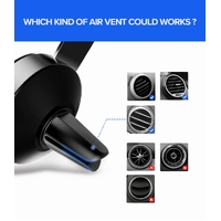 UGREEN 40907 Gravity Drive Air Vent Mount Phone Holder thumbnail