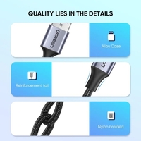 UGREEN 60128 UGREEN USB A to C Quick Charging Cable 2M thumbnail