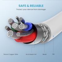 UGREEN 60749 MFi USB-C to iPhone 8-pin Charging Cable 2M thumbnail