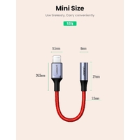 UGREEN 70507 iPhone 8-pin to 3.5mm Adapter thumbnail