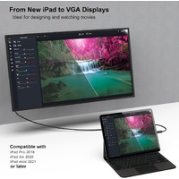 BENFEI USB C to VGA 1.8m (6 Feet) Cable thumbnail