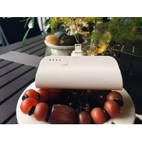CHOETECH B660-WH 3000mAh Mini Power Bank with 3 Magnetic Connectors (White) thumbnail
