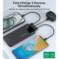 CHOETECH B728 10000mAh Power Bank PD22.5W with Digital Display thumbnail