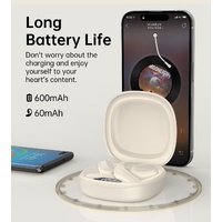 CHOETECH BH-T25 OWS Painless New Concept Bluetooth Earbuds V5.3 TWS White thumbnail