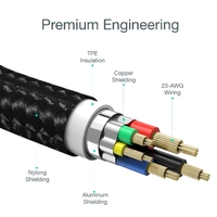 CHOETECH IP0042 USB-C MFI Certified iPhone Cable 3M thumbnail