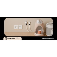 CHOETECH MCC001-WH 6 Pack Professional grade Magnetic Lock Cord Holder Clips White thumbnail