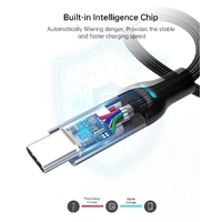 CHOETECH MIX00073 (XCC-1002 x2) 100W USB-C Braided Fast Charging Cable 1.8M 2 Pack thumbnail