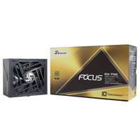 Seasonic FOCUS GX-750 ATX 3.0 750W Gold PSU (SSR-750FX3) thumbnail