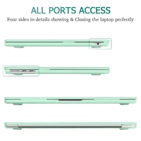 15 inch Air 2023 MacBook Air Matte Case  A2941 M2 Chip Hard Shell Case Keyboard Cover Green thumbnail
