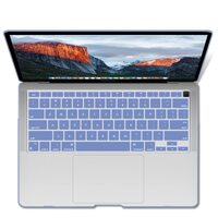 Suitable for  MacBook Air 13 Inch Case 2022 2021 2020 2019 2018, A1932, A2179, A2337 Shell Case Keyboard Cover lavender Grey thumbnail