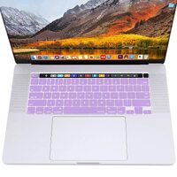 Keyboard Cover Skin For MacBook Pro 13 Pro 16 A2338 A2289 A2251 A2141 M1 M2 2020 to 2023 purple thumbnail