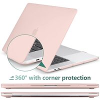 Suitable for  Sold Pink MacBook Pro 13 Inch Case 2016-2023 M1 M2 A2338 A2289 A2251 A2159 Hard Shell Case Keyboard Cover thumbnail