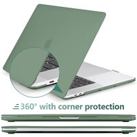 Suitable for  Midnight Green MacBook Pro 13 Inch Case 2016-2023 M1 M2 A2338 A2289 A2251 A2159 Hard Shell Case Keyboard Cover thumbnail