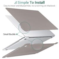 Suitable for  Grey MacBook Pro 13 Inch Case 2016-2023 M1 M2 A2338 A2289 A2251 A2159 Hard Shell Case Keyboard Cover thumbnail