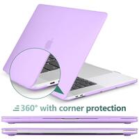 Purple MacBook Pro 13 Inch Case 2016-2023 M1 M2 A2338 A2289 A2251 A2159 Hard Shell Case Keyboard Cover thumbnail
